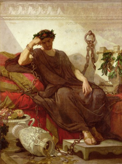 Damocle, 1866 da Thomas Couture